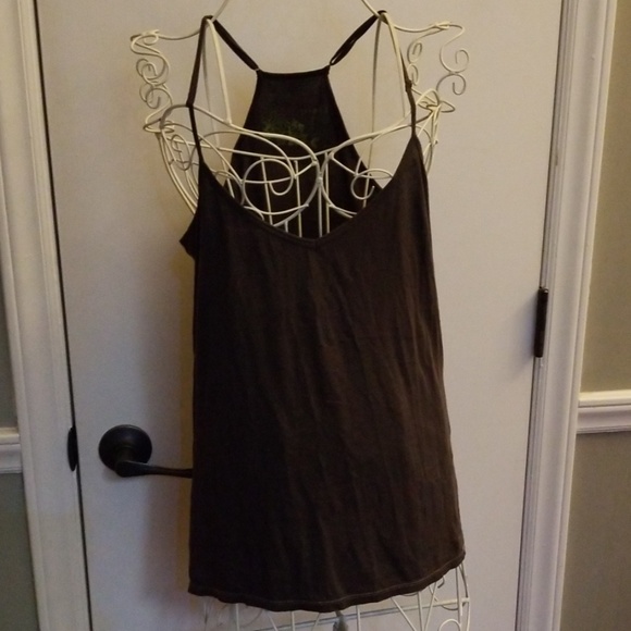 Grey Press Tank w/adjustable straps - Picture 2 of 2